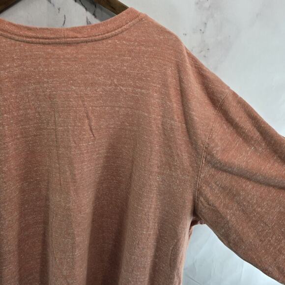 Carhartt T Shirt Mens 2XL T Orange Pocket Loose Fit Tee Short Sleeve Heathered - Picture 8 of 11